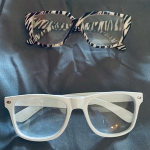 Sunglasses and clear frames $5 each
